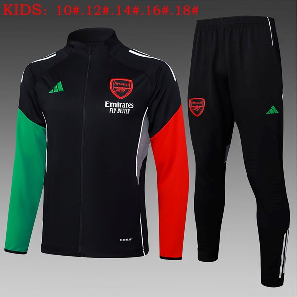 Ninos Chandal Arsenal 2025/26 Negro 5